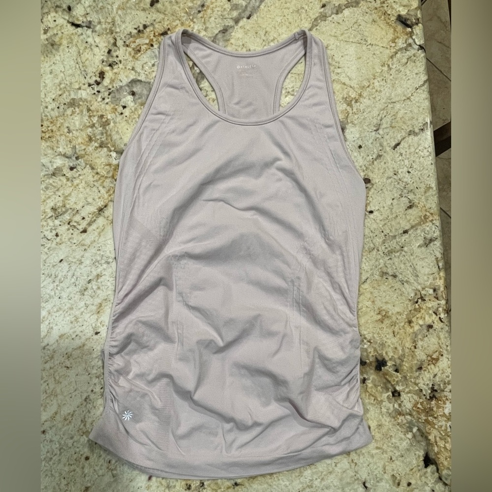 Women’s Athleta Tank Top Long Light Blush Pink Medium